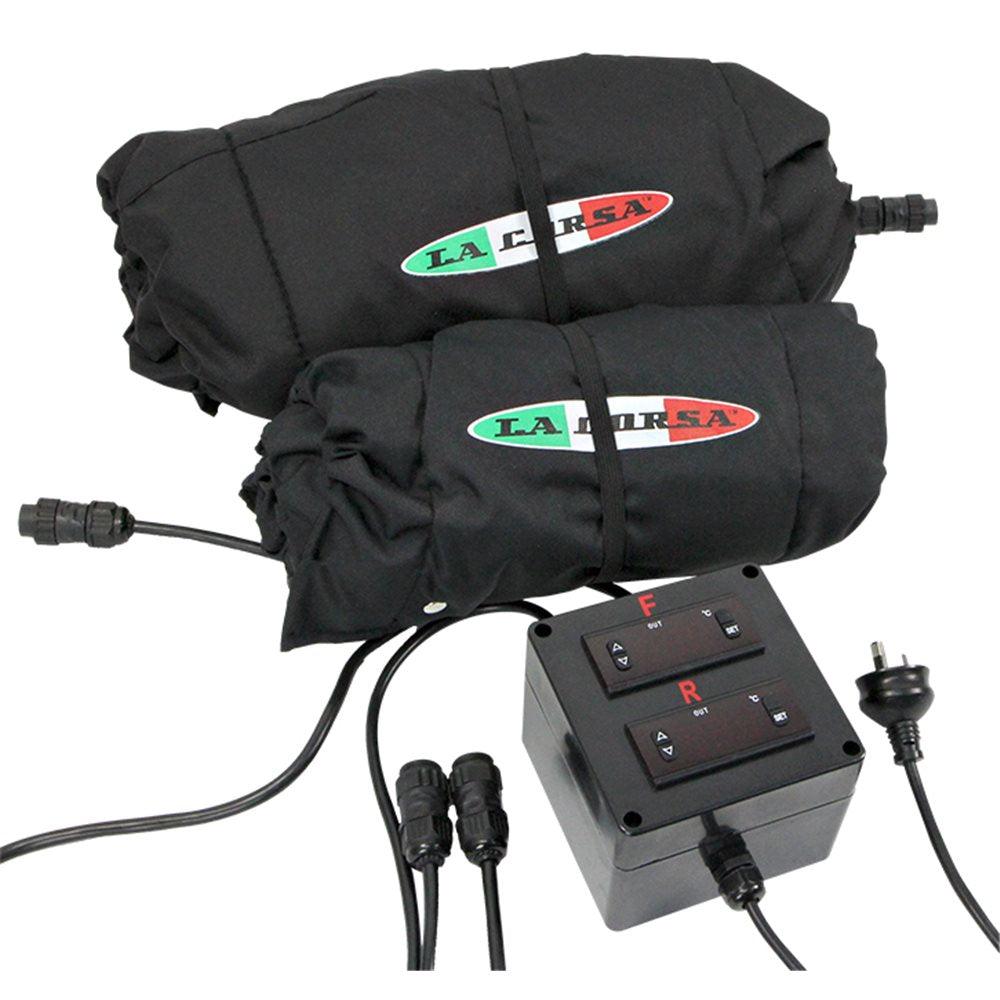 LA CORSA DIGITAL TYRE WARMERS G P WHOLESALE sold by Cully's Yamaha