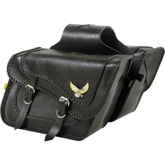 WILLIE & MAX SUPER BLACK MAGIC SADDLEBAG MCLEOD ACCESSORIES (P) sold by Cully's Yamaha