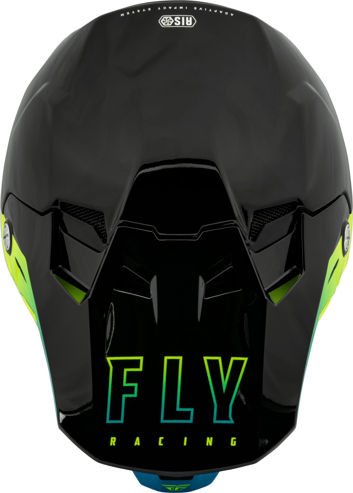 FLY 2023 FORMULA CC CENTRUM HELMET - BLACK/BLUE/HI-VIS MCLEOD ACCESSORIES (P) sold by Cully's Yamaha