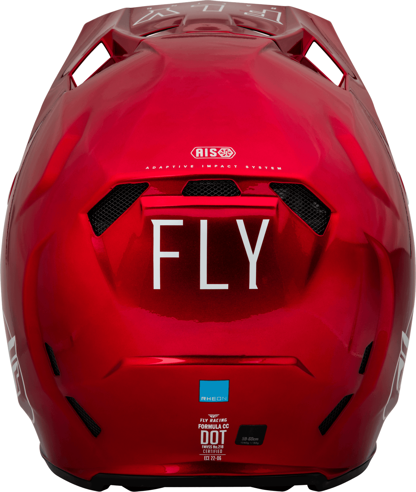 FLY 2023 FORMULA CC CENTRUM HELMET - METALLIC RED/WHITE MCLEOD ACCESSORIES (P) sold by Cully's Yamaha