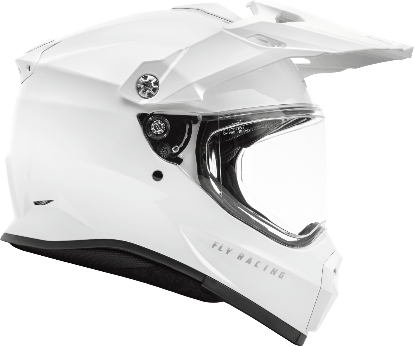 FLY 2023 TREKKER HELMET - WHITE MCLEOD ACCESSORIES (P) sold by Cully's Yamaha