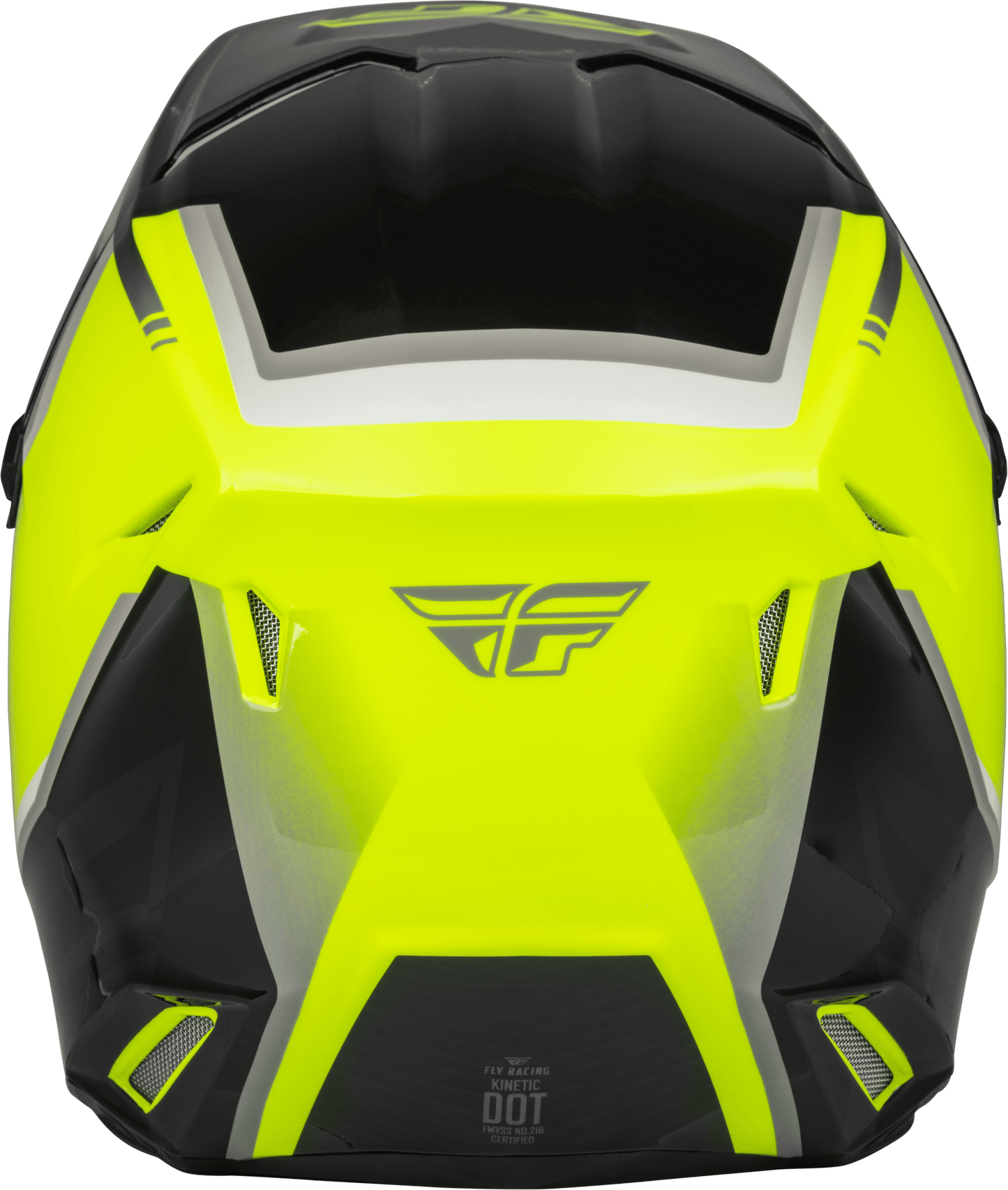 FLY 2023 KINETIC VISION ECE HELMET - HI-VIS/BLACK MCLEOD ACCESSORIES (P) sold by Cully's Yamaha