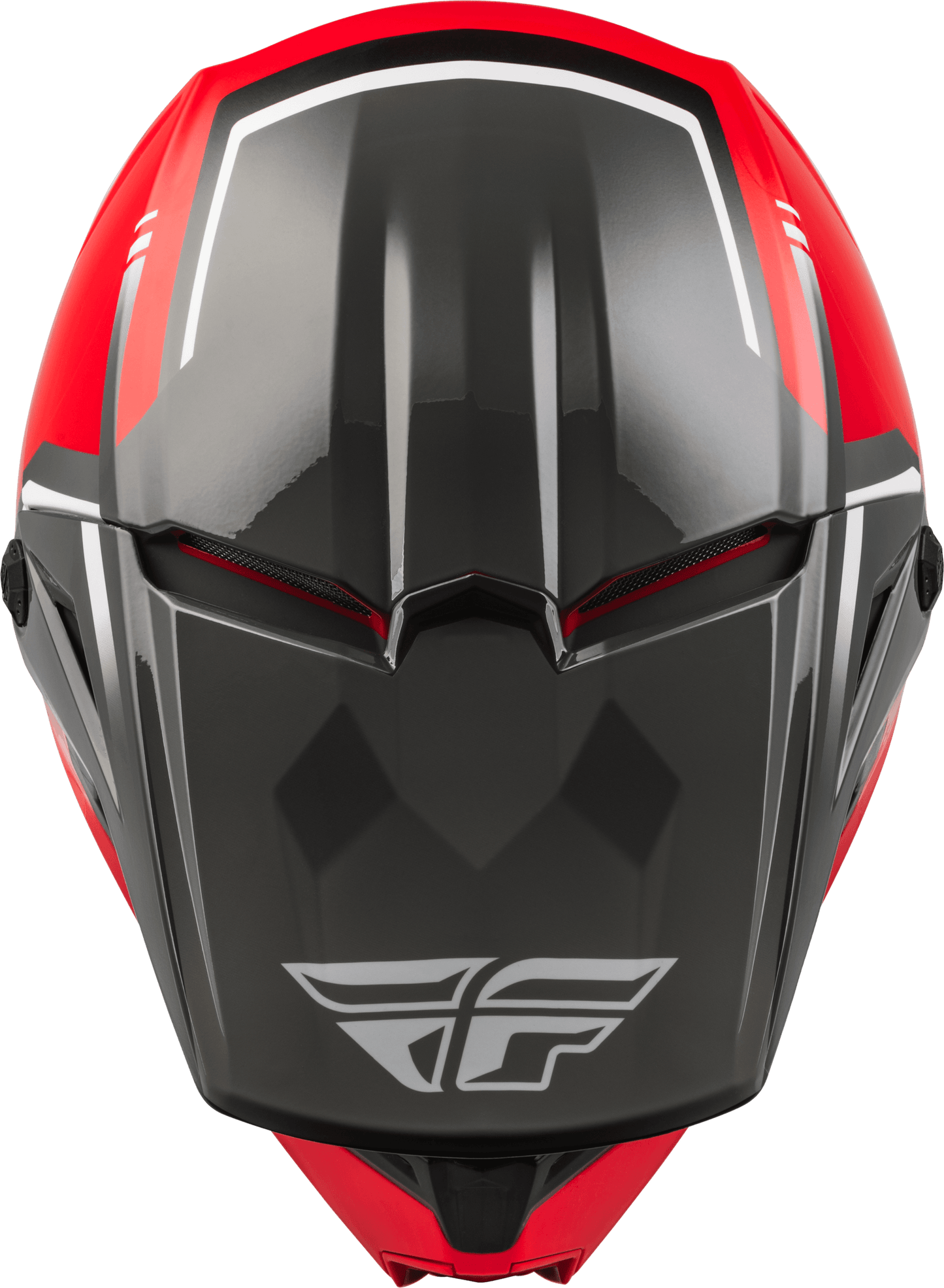 FLY 2023 KINETIC VISION ECE HELMET - RED/GREY MCLEOD ACCESSORIES (P) sold by Cully's Yamaha