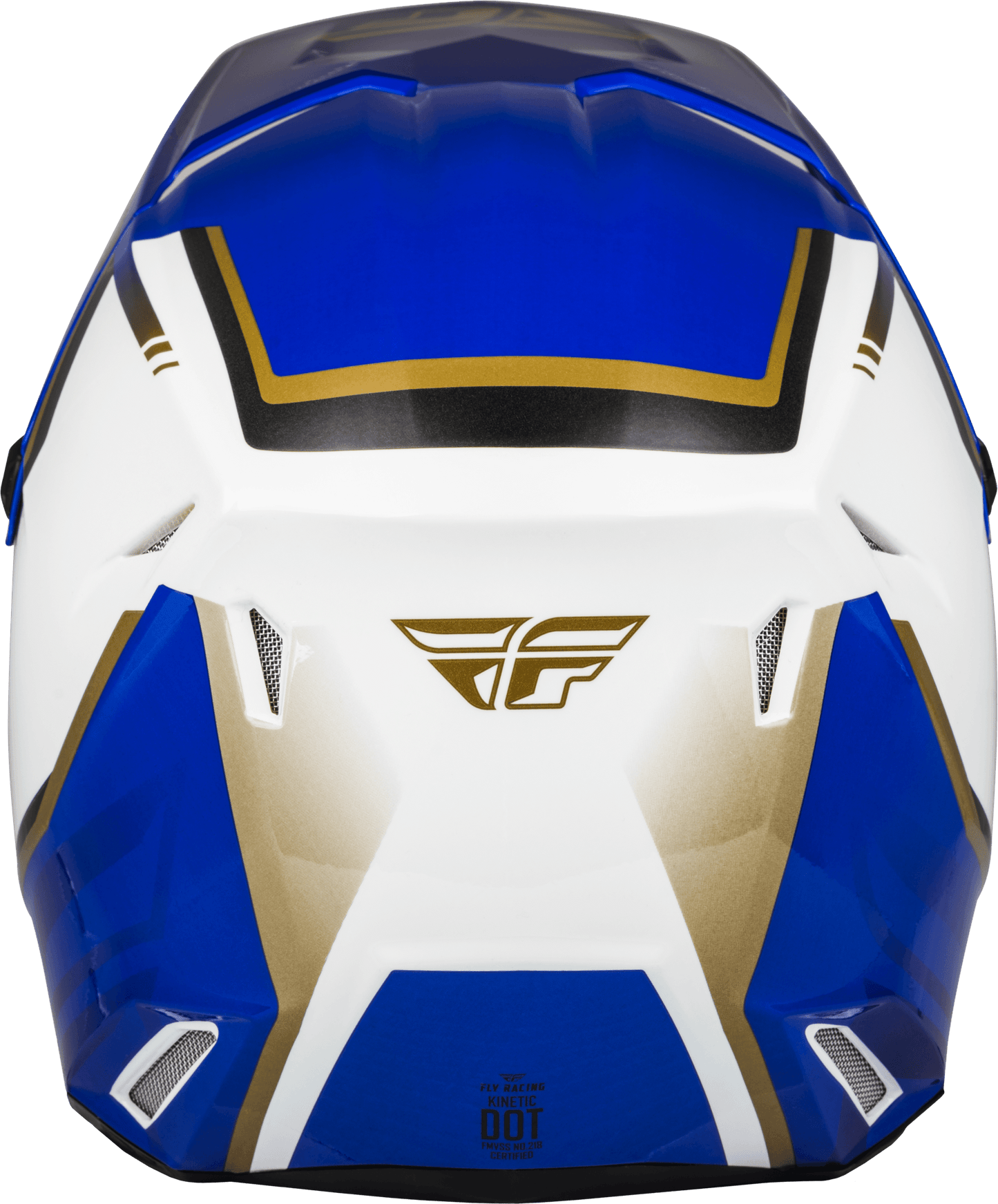 FLY 2023 YOUTH KINETIC VISION ECE HELMET - WHITE/BLUE MCLEOD ACCESSORIES (P) sold by Cully's Yamaha