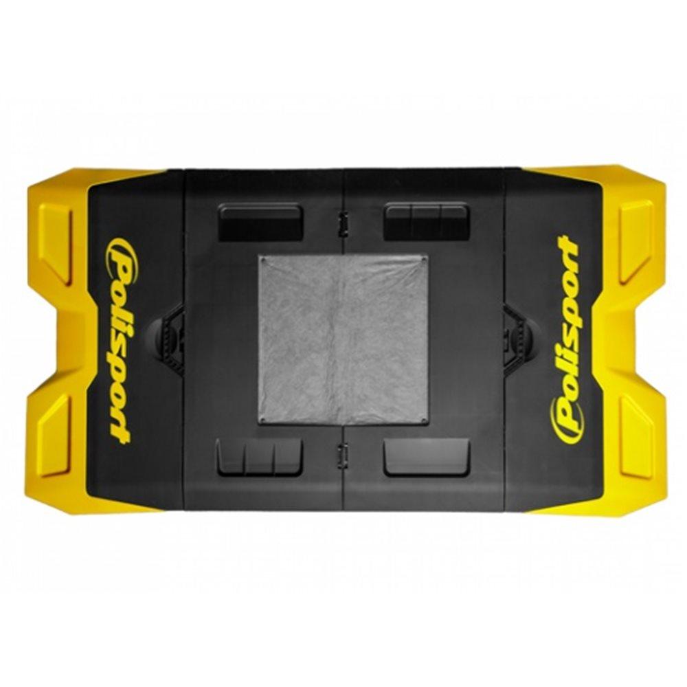 POLISPORT MOTOPAD - BLACK/YELLOW G P WHOLESALE sold by Cully's Yamaha