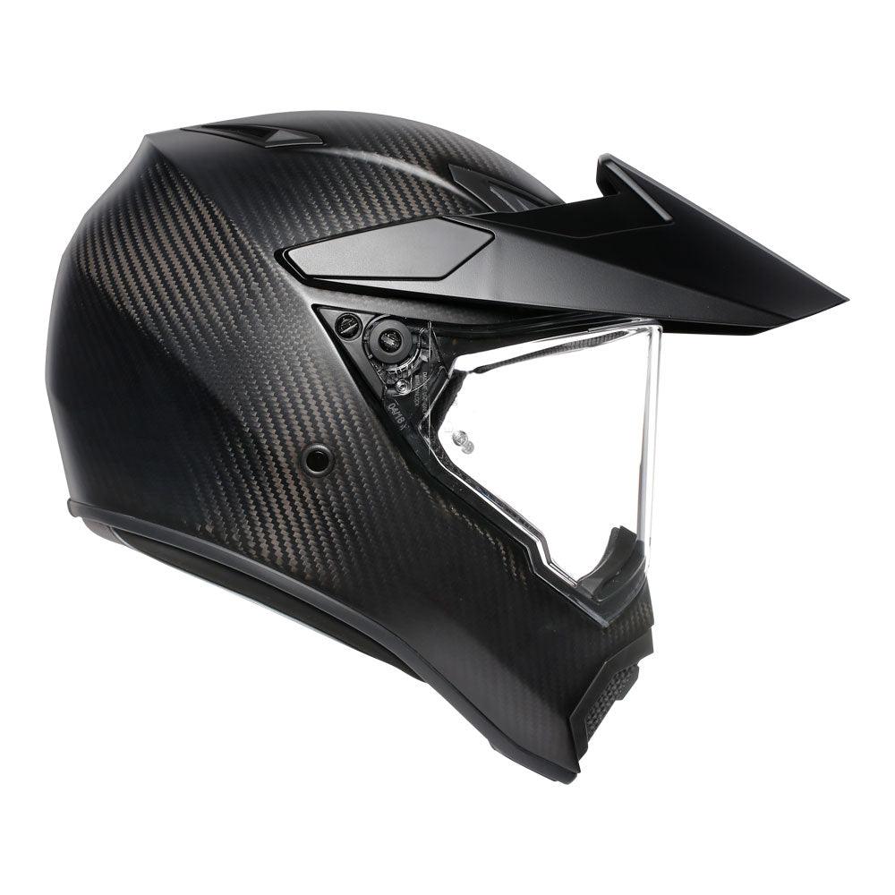 AGV AX9 MONO HELMET - MATT CARBON G P WHOLESALE sold by Cully's Yamaha