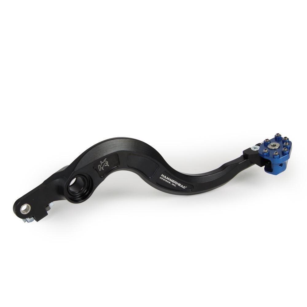 HAMMERHEAD BRAKE PEDAL- BLUE JOHN TITMAN RACING SERVICES sold by Cully's Yamaha