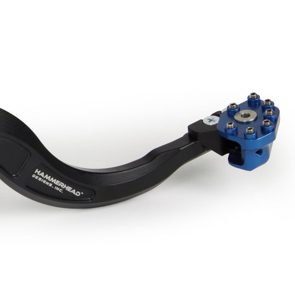 HAMMERHEAD BRAKE PEDAL- BLUE JOHN TITMAN RACING SERVICES sold by Cully's Yamaha