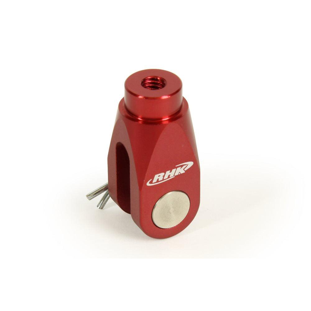 RHK BILLET BRAKE CLEVIS- RED JOHN TITMAN RACING SERVICES sold by Cully's Yamaha