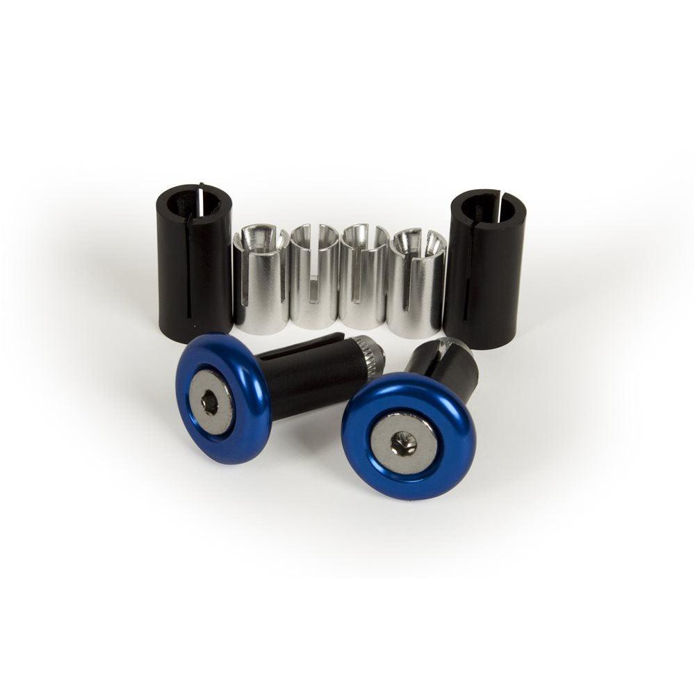 RHK HANDLEBAR ENDS- BLUE JOHN TITMAN RACING SERVICES sold by Cully's Yamaha