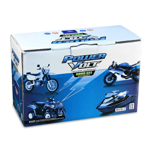 POWERVOLT MG14B -4 Nano-Gel BATTERY MCLEOD ACCESSORIES (P) sold by Cully's Yamaha