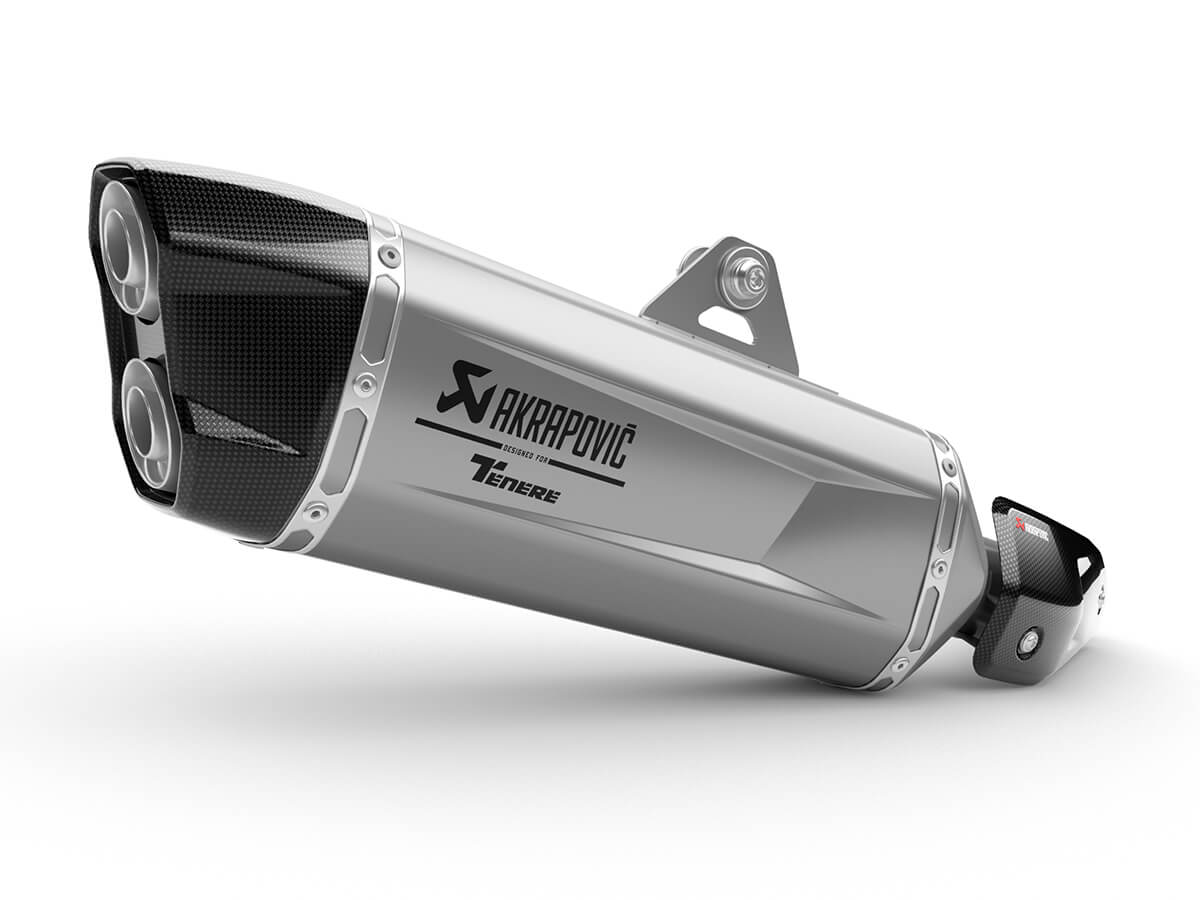 Akrapovic Titanium Slip On Muffler
