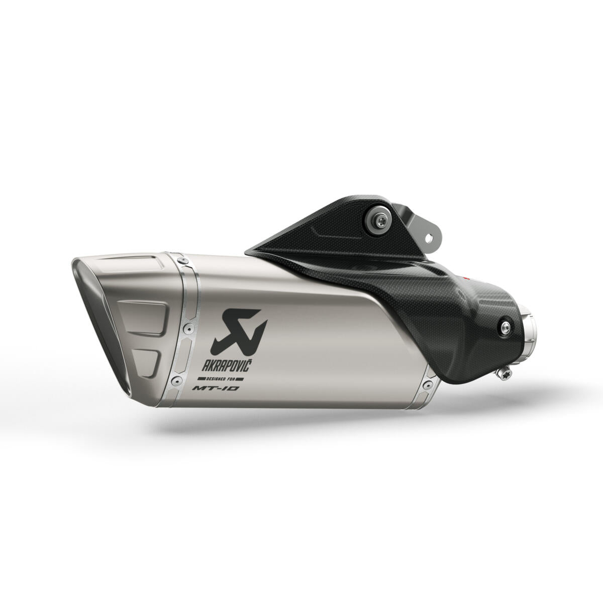 Akrapovic Titanium Slip-on Muffler- Silver