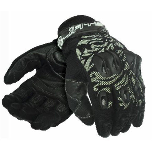 RJAYS SKID LADIES GLOVES - BLACK/GREY CASSONS PTY LTD sold by Cully's Yamaha