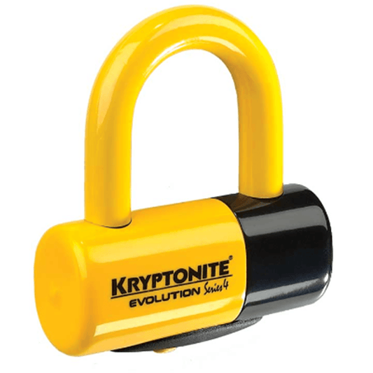 KRYPTONITE EVOLUTION SERIES 4 DISC LOCK- YELLOW CASSONS PTY LTD sold by Cully's Yamaha