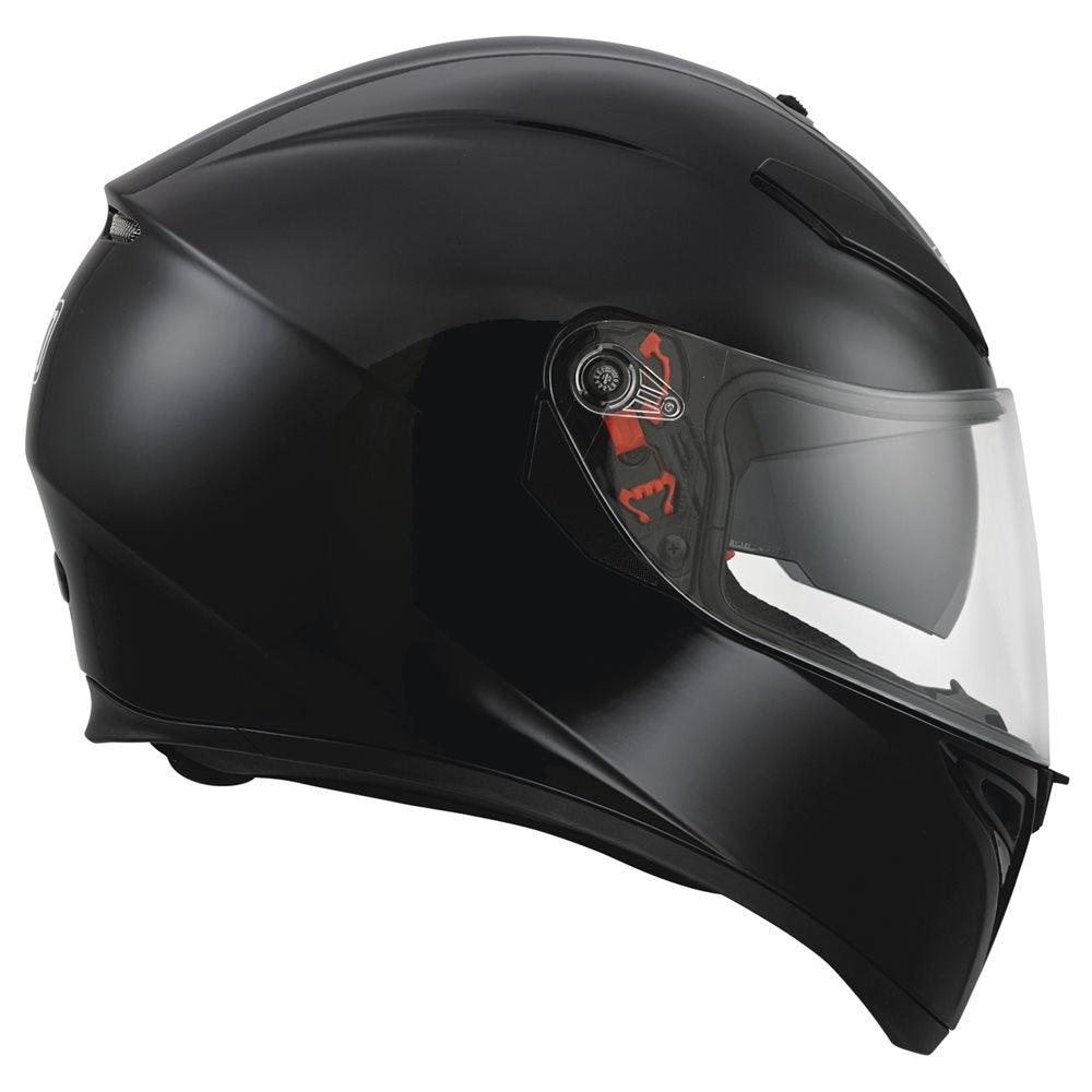 AGV K-3 SV HELMET - GLOSS BLACK G P WHOLESALE sold by Cully's Yamaha