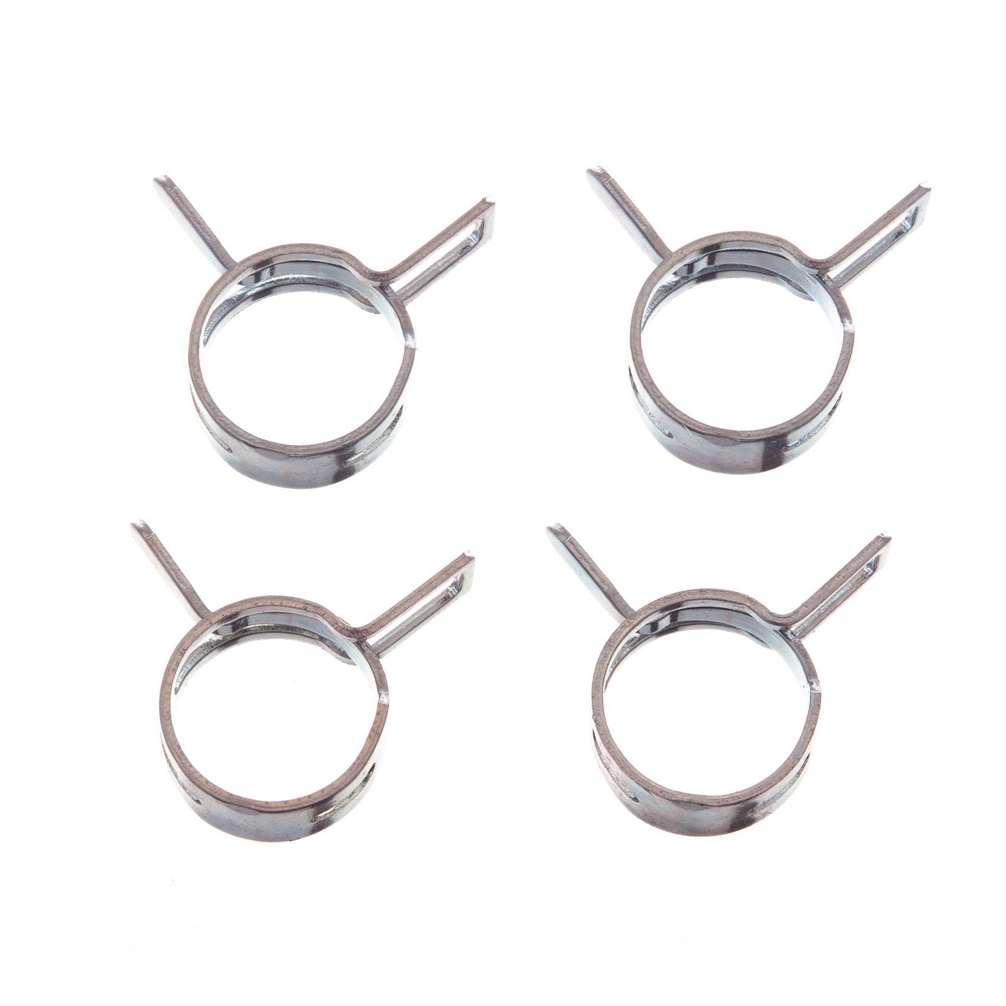 All Balls Racing Fuel Hose Clamp Kit - 10mm Band (4 Pack)