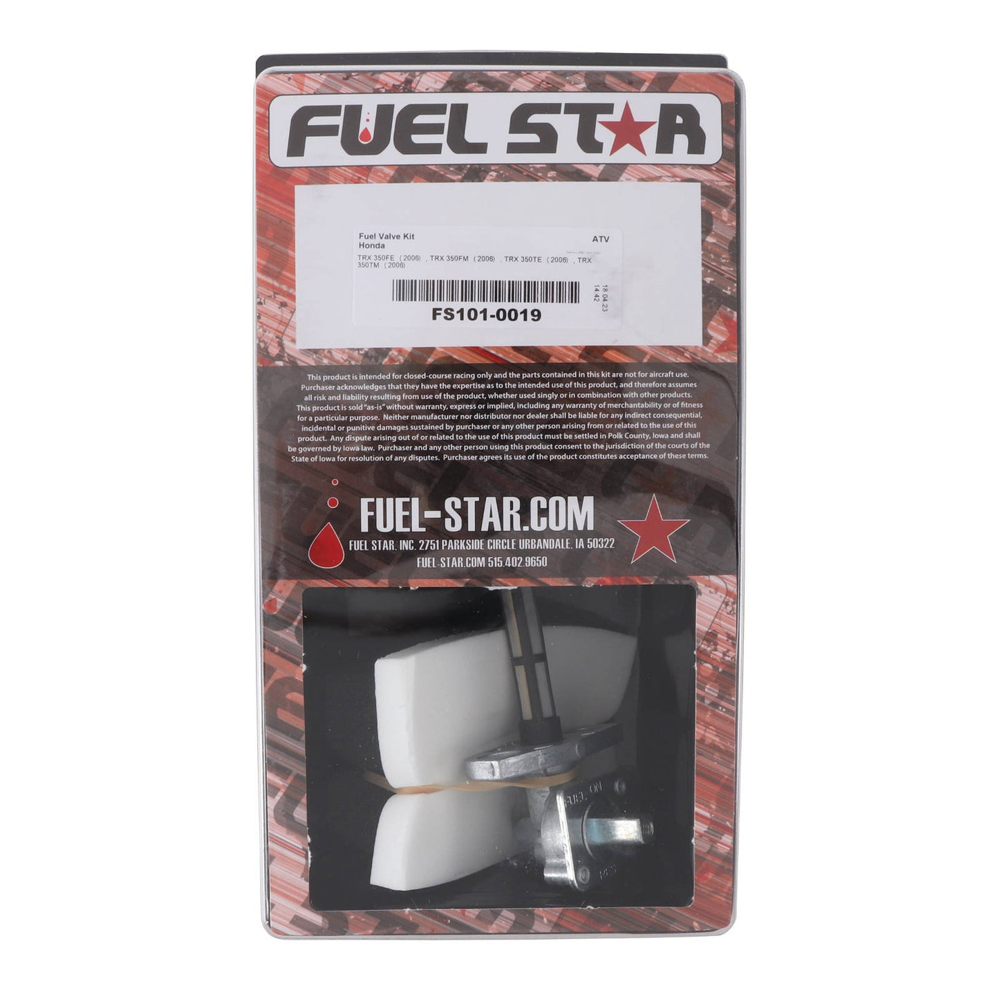All Balls Racing Fuel Tap Kit (FS101-0019)