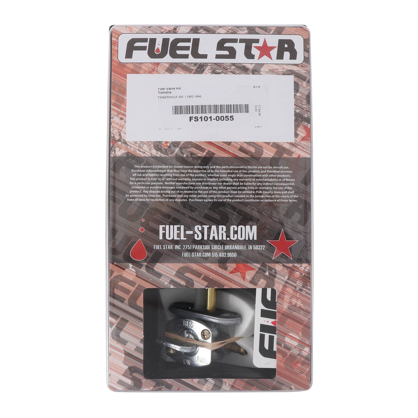 All Balls Racing Fuel Tap Kit (FS101-0055)