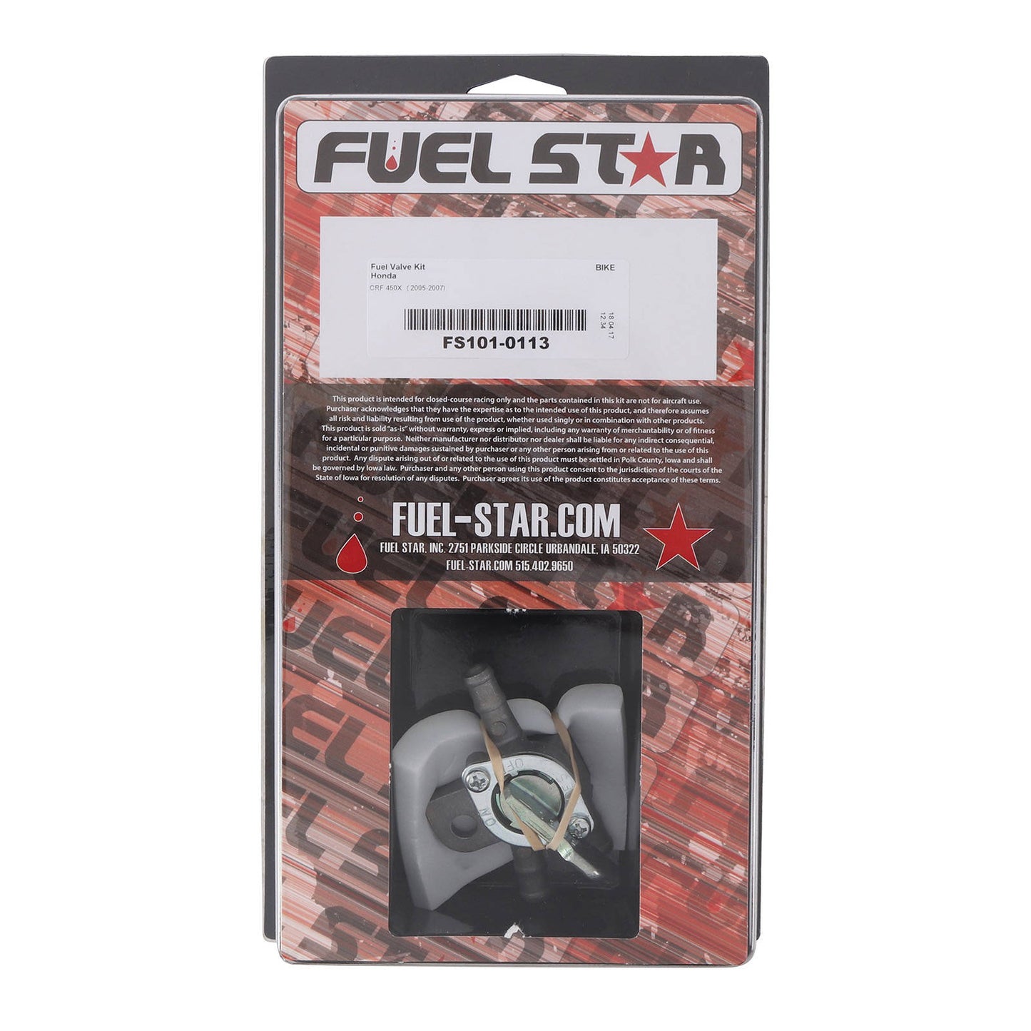 All Balls Racing Fuel Tap Kit (FS101-0113)