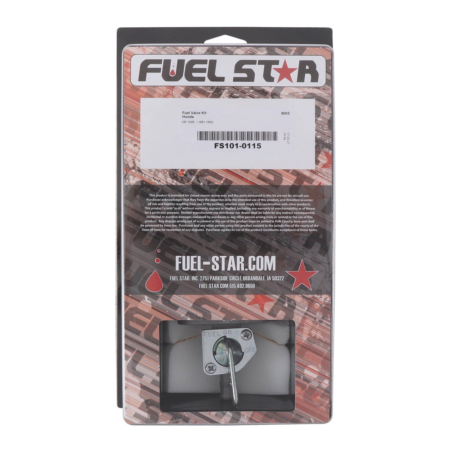 All Balls Racing Fuel Tap Kit (FS101-0115)