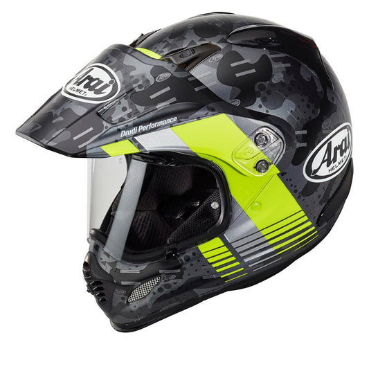ARAI XD-4 HELMET - COVER FLUO YELLOW CASSONS PTY LTD sold by Cully's Yamaha