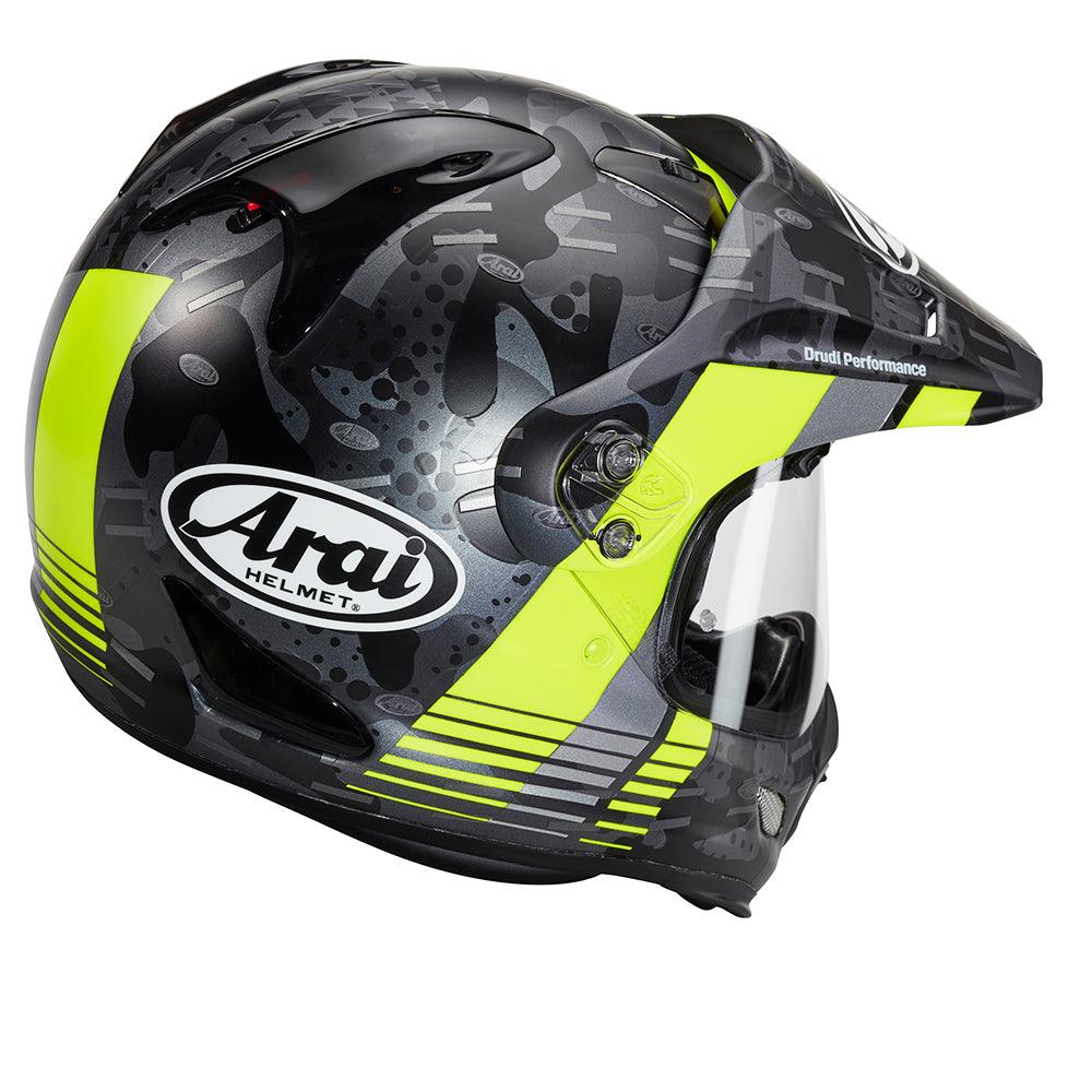 ARAI XD-4 HELMET - COVER FLUO YELLOW CASSONS PTY LTD sold by Cully's Yamaha