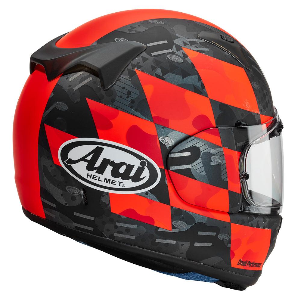 ARAI PROFILE-V HELMET - PATCH RED CASSONS PTY LTD sold by Cully's Yamaha