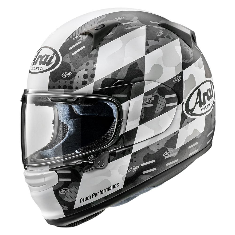 ARAI PROFILE-V HELMET - PATCH WHITE CASSONS PTY LTD sold by Cully's Yamaha