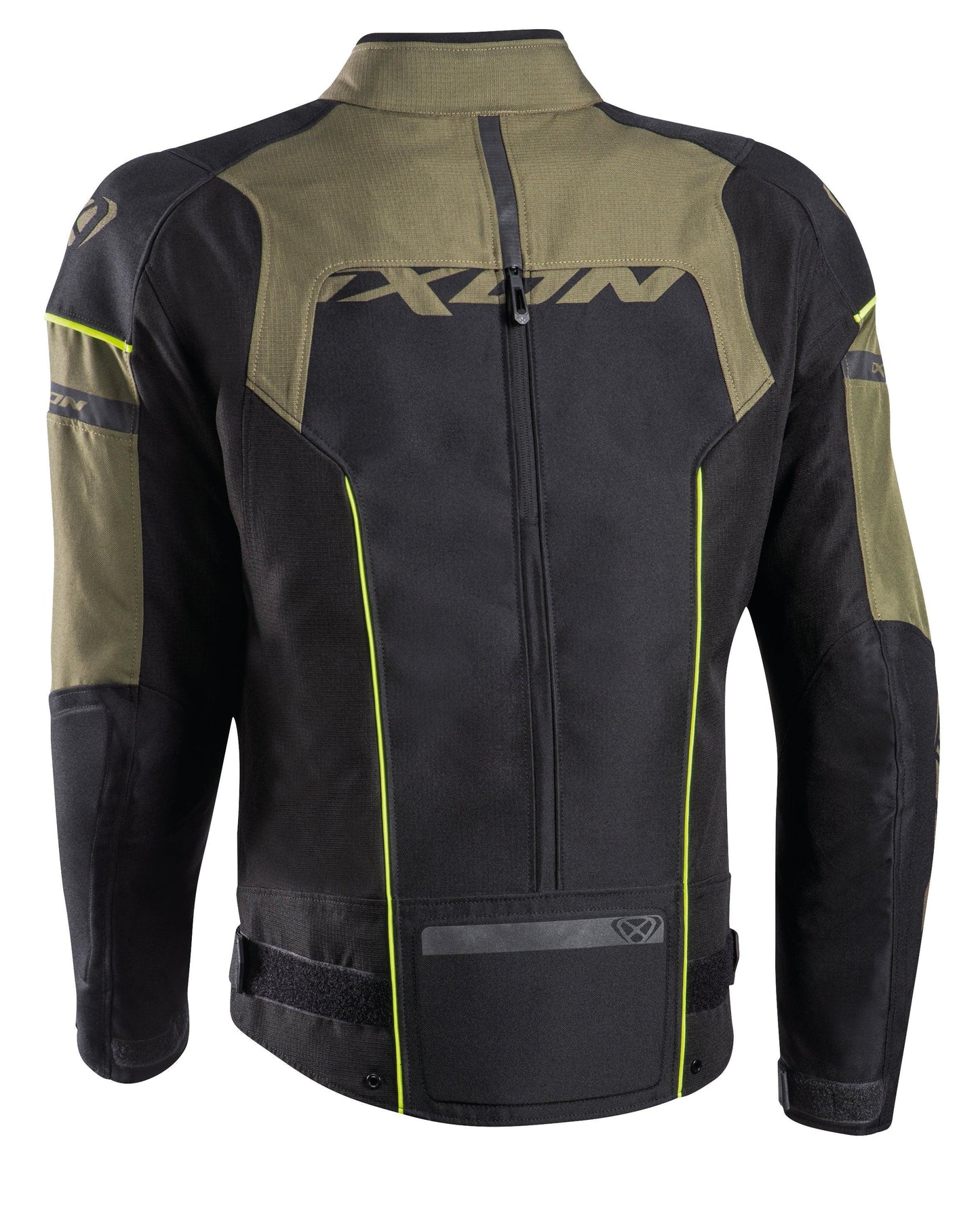 IXON ALL ROAD JACKET - BLACK/KHAKI CASSONS PTY LTD sold by Cully's Yamaha
