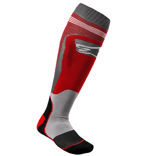 ALPINESTARS MX PLUS 1 SOCKS - RED/GREY MONZA IMPORTS sold by Cully's Yamaha