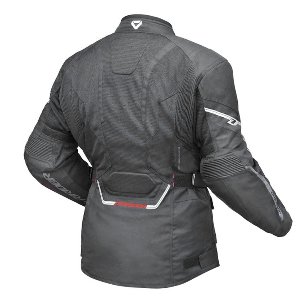 DRIRIDER APEX 5 AIRFLOW LADIES JACKET - BLACK MCLEOD ACCESSORIES (P) sold by Cully's Yamaha