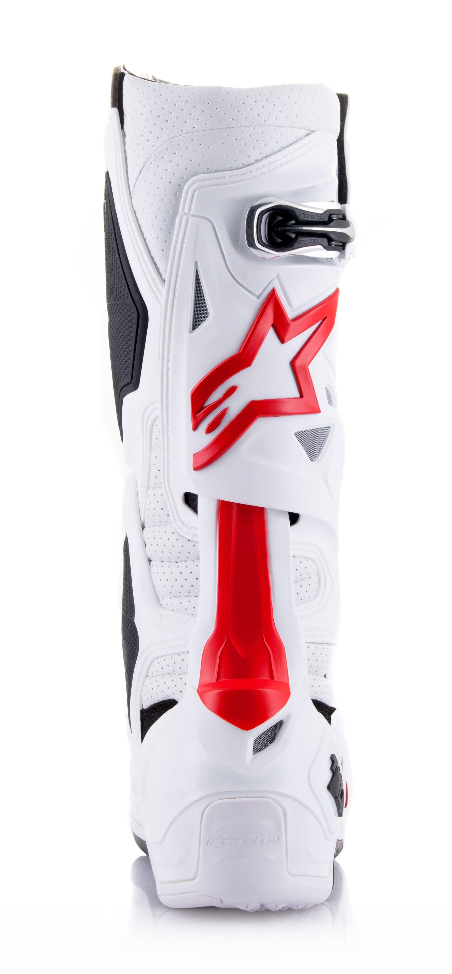ALPINESTARS 2023 TECH 10 (MY20) SUPERVENTED BOOTS - WHITE BRIGHT RED MONZA IMPORTS sold by Cully's Yamaha