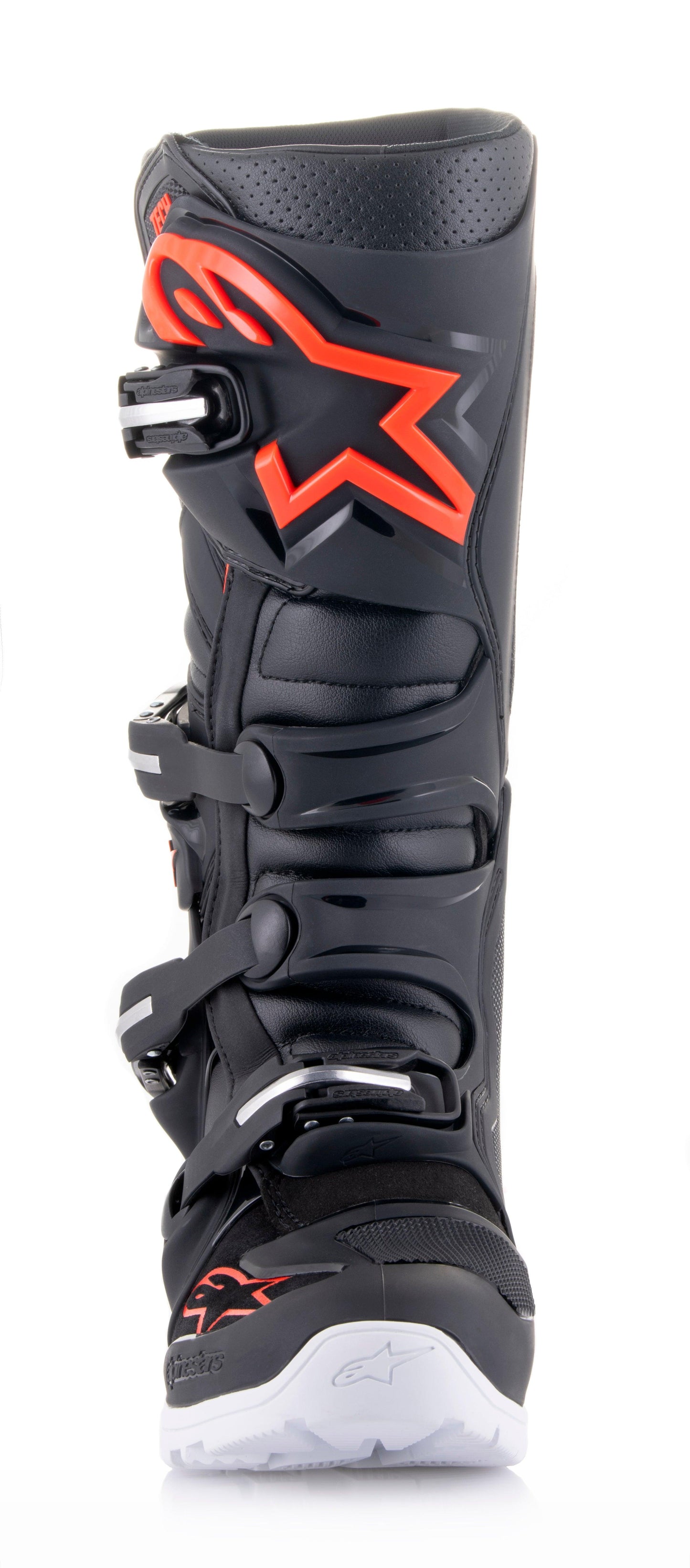 ALPINESTARS 2023 TECH 7 ENDURO BOOTS - BLACK RED FLUO MONZA IMPORTS sold by Cully's Yamaha