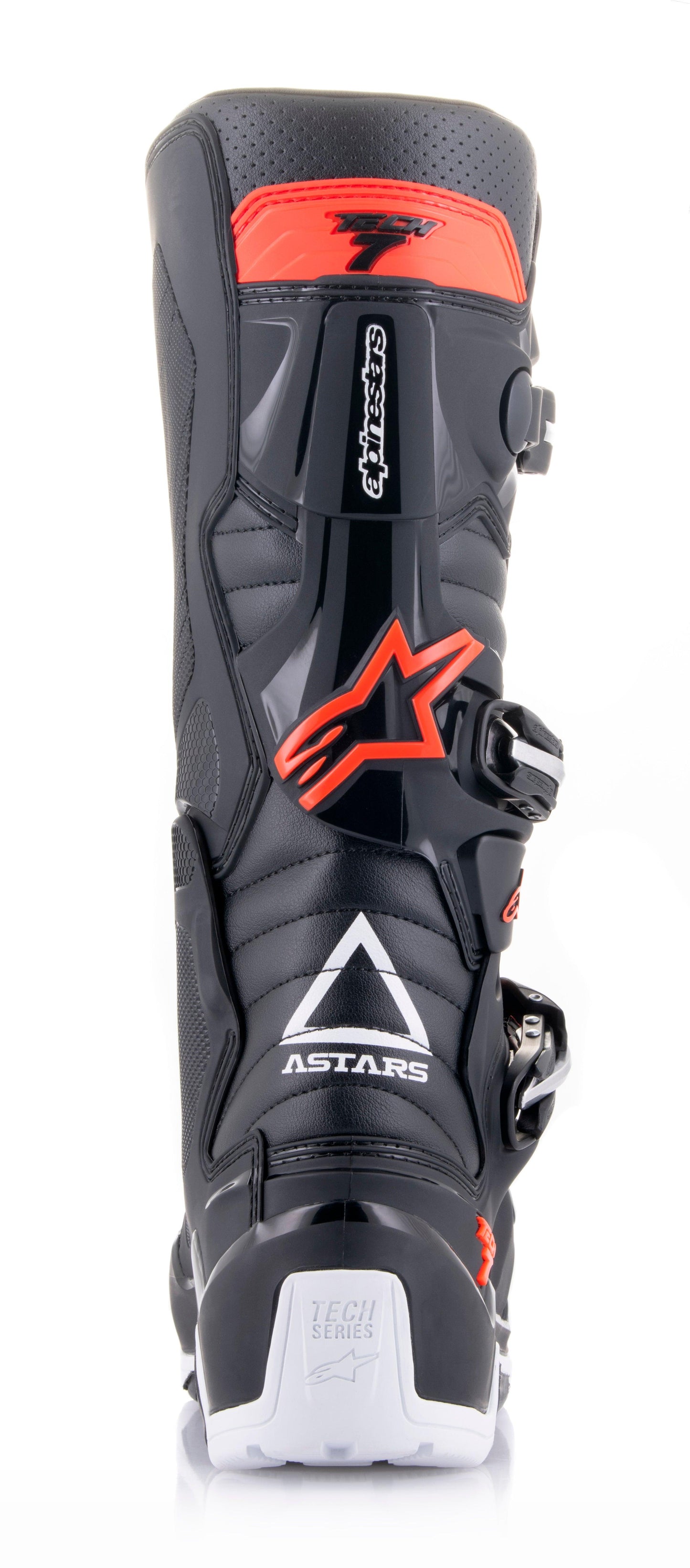 ALPINESTARS 2023 TECH 7 ENDURO BOOTS - BLACK RED FLUO MONZA IMPORTS sold by Cully's Yamaha
