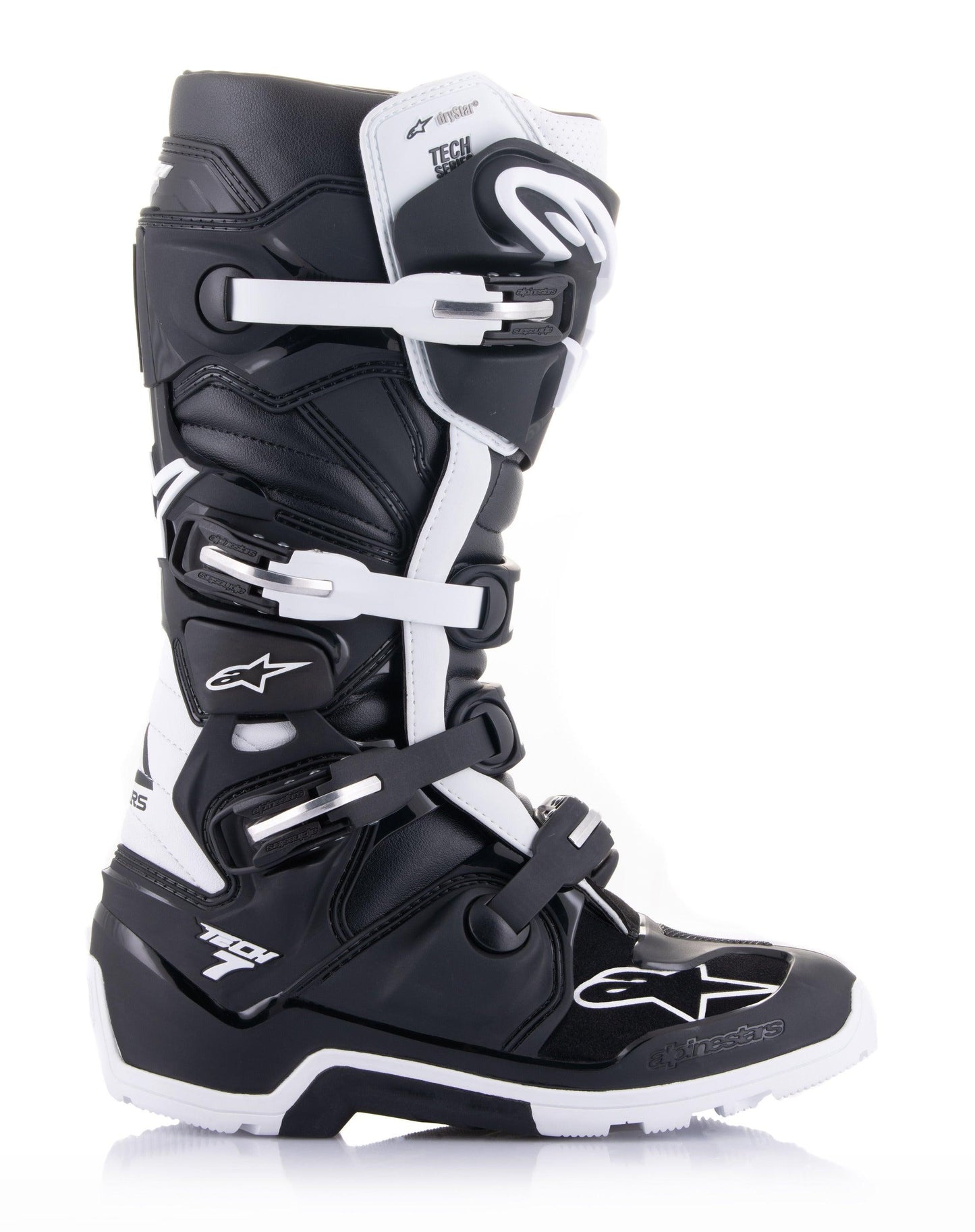 ALPINESTARS 2023 TECH 7 DRYSTAR ENDURO BOOTS - BLACK WHITE MONZA IMPORTS sold by Cully's Yamaha