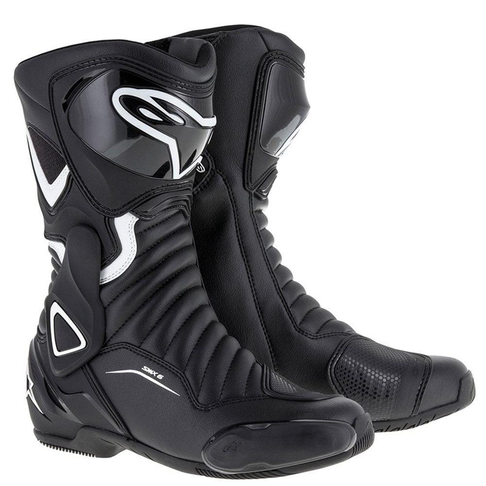 ALPINESTARS STELLA SMX 6 V2 BOOTS - BLACK/WHITE MONZA IMPORTS sold by Cully's Yamaha