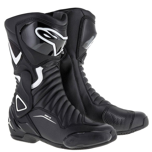 ALPINESTARS STELLA SMX 6 V2 BOOTS - BLACK/WHITE MONZA IMPORTS sold by Cully's Yamaha