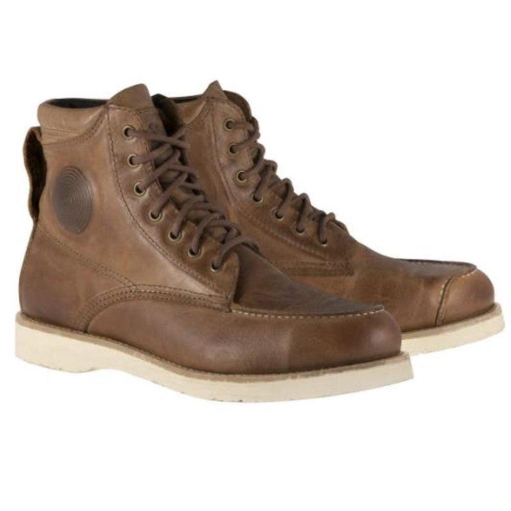 ALPINESTARS MONTY SHOES - TAN MONZA IMPORTS sold by Cully's Yamaha