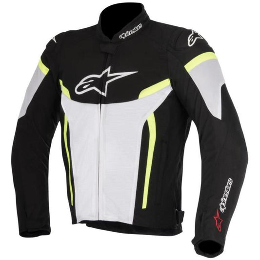 ALPINESTARS T-GP Plus V2 AIR JACKET - BLACK/FLUO YELLOW MONZA IMPORTS sold by Cully's Yamaha