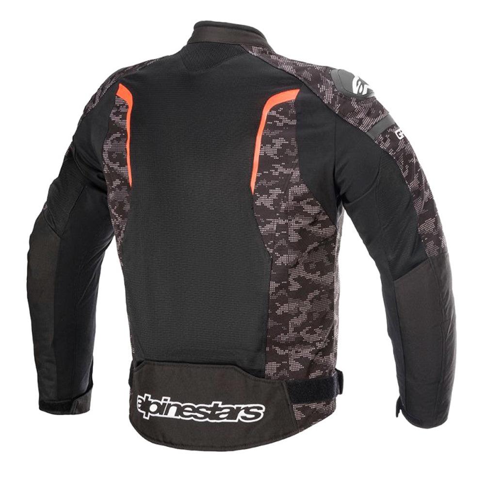ALPINESTARS T-GP PLUS R V3 AIR JACKET - BLACK CAMO/FLUO RED MONZA IMPORTS sold by Cully's Yamaha