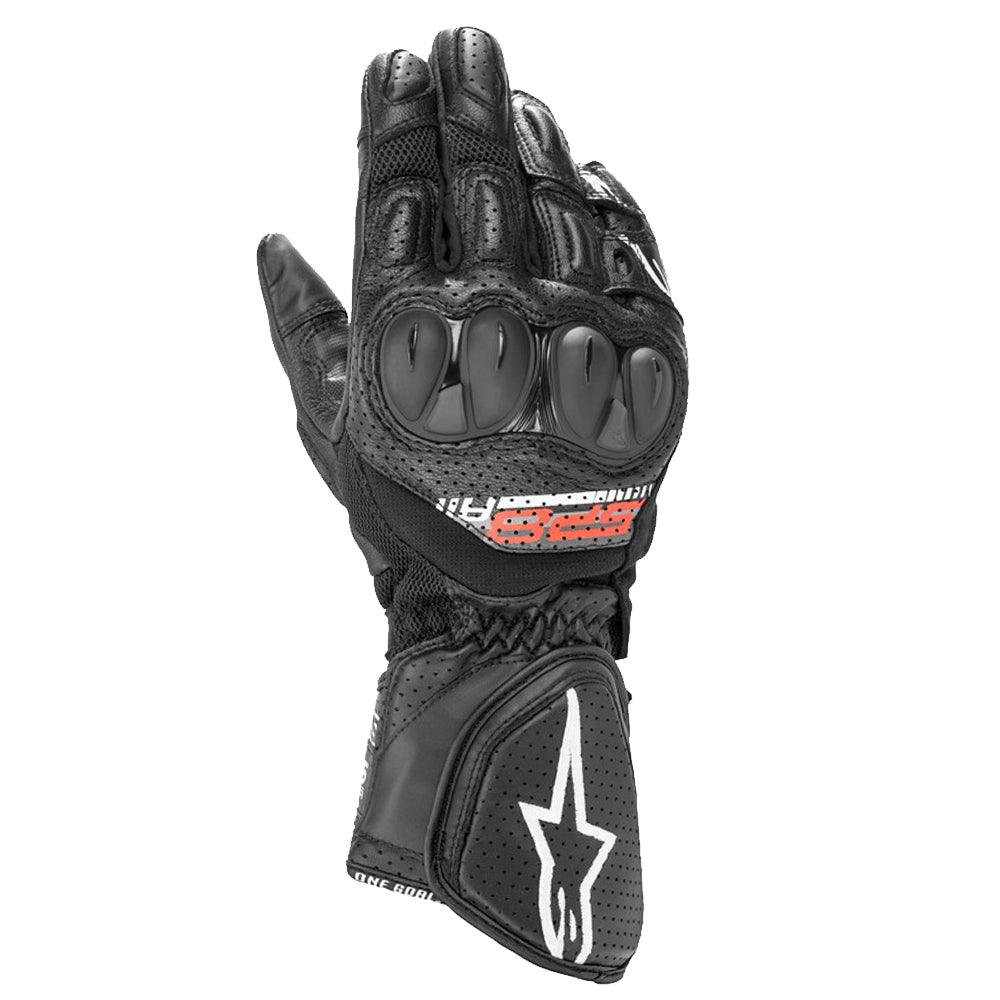 ALPINESTARS SP8 V3 AIR LEATHER GLOVES - BLACK MONZA IMPORTS sold by Cully's Yamaha