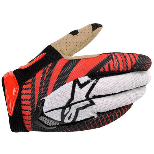 ALPINESTARS TECHSTAR GLOVES - BLACK/RED MONZA IMPORTS sold by Cully's Yamaha
