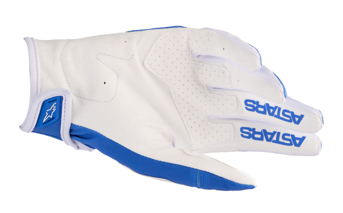 ALPINESTARS 2023 TECHSTAR GLOVES - UCLA BLUE BRUSHED GOLD