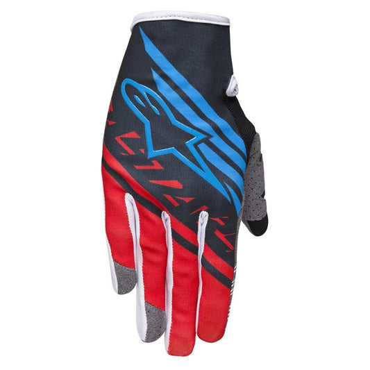 ALPINESTARS RACER SUPERMATIC GLOVES - BLACK/RED/BLUE MONZA IMPORTS sold by Cully's Yamaha