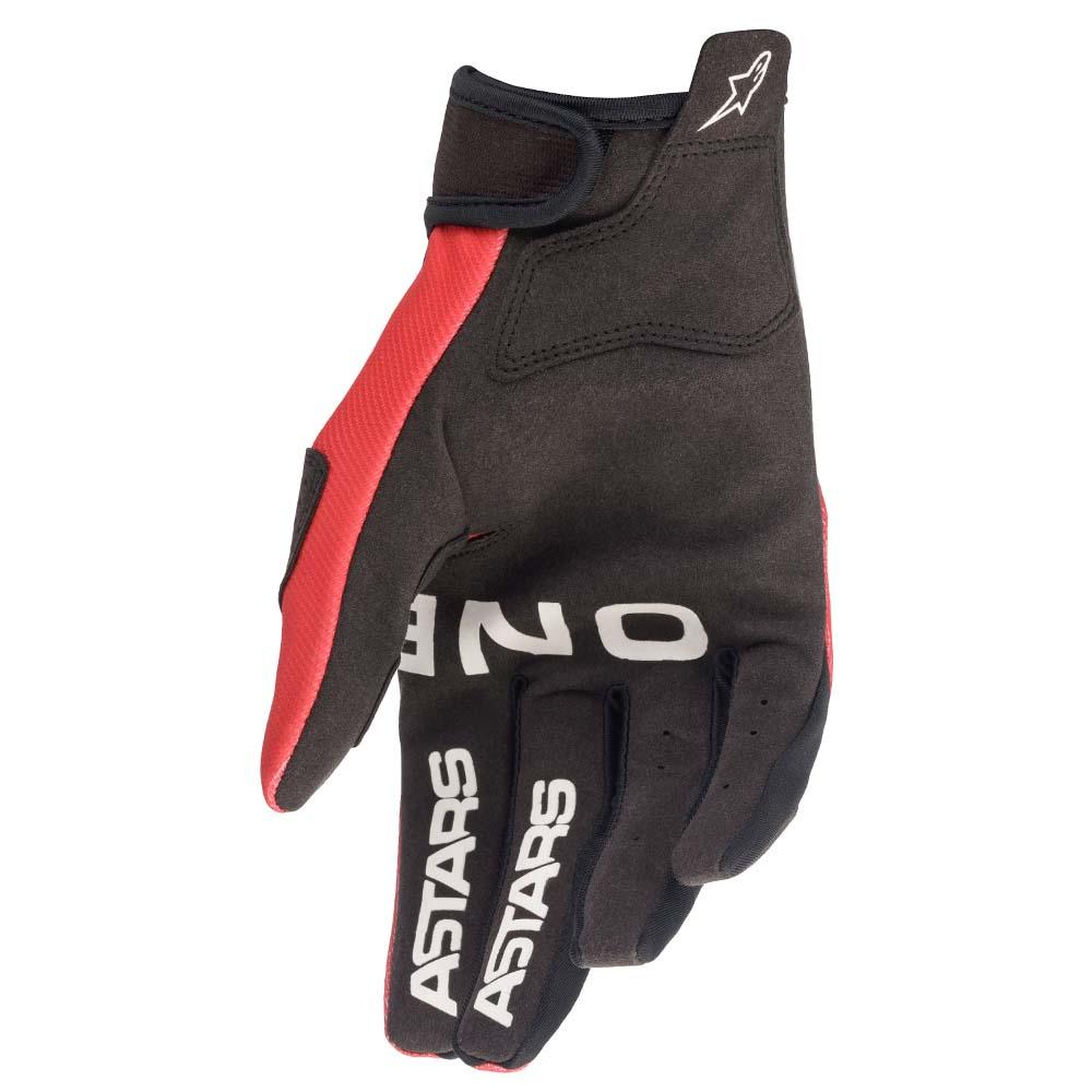 ALPINESTARS RADAR GLOVES 2022 - BRIGHT RED/BLACK MONZA IMPORTS sold by Cully's Yamaha