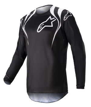 ALPINESTARS 2023 FLUID NARIN JERSEY - BLACK WHITE MONZA IMPORTS sold by Cully's Yamaha