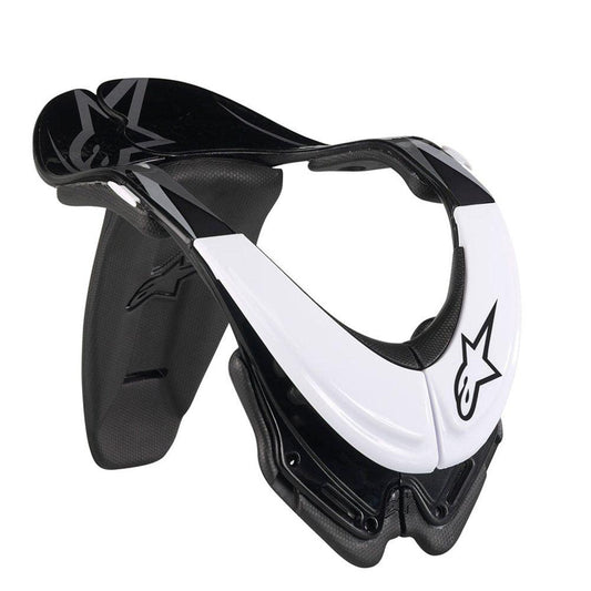 ALPINESTARS BNS SB YOUTH NECK SUPPORT - BLACK/WHITE MONZA IMPORTS sold by Cully's Yamaha
