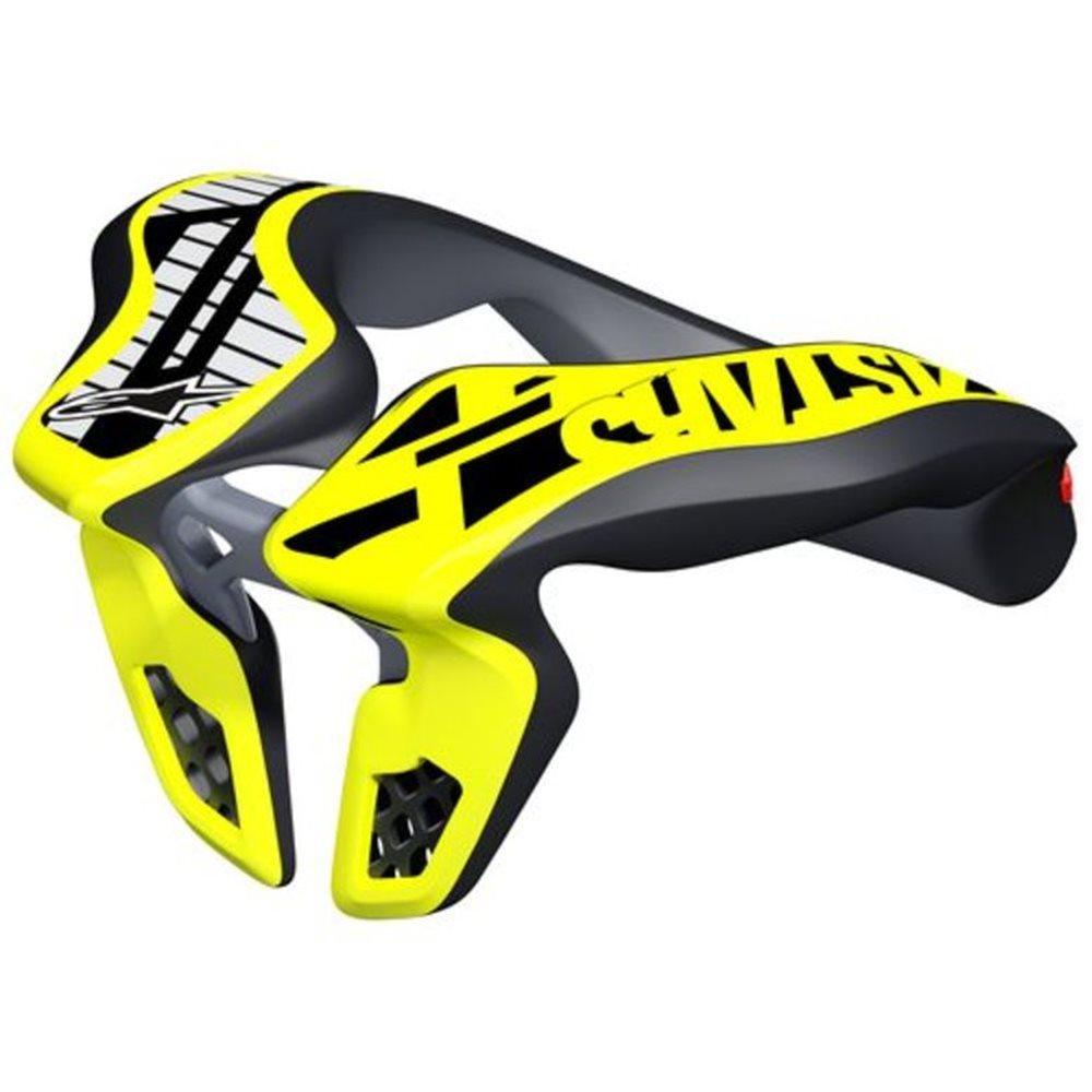 ALPINESTARS YOUTH NECK SUPPORT- BLACK/ YELLOW MONZA IMPORTS sold by Cully's Yamaha