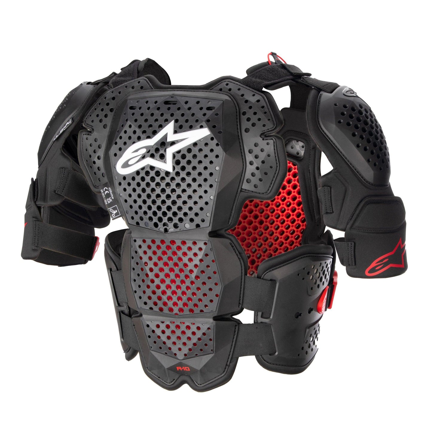 ALPINESTARS 2023 A-10 V2 FULL CHEST PROTECTOR - ANTHRACITE BLACK RED MONZA IMPORTS sold by Cully's Yamaha
